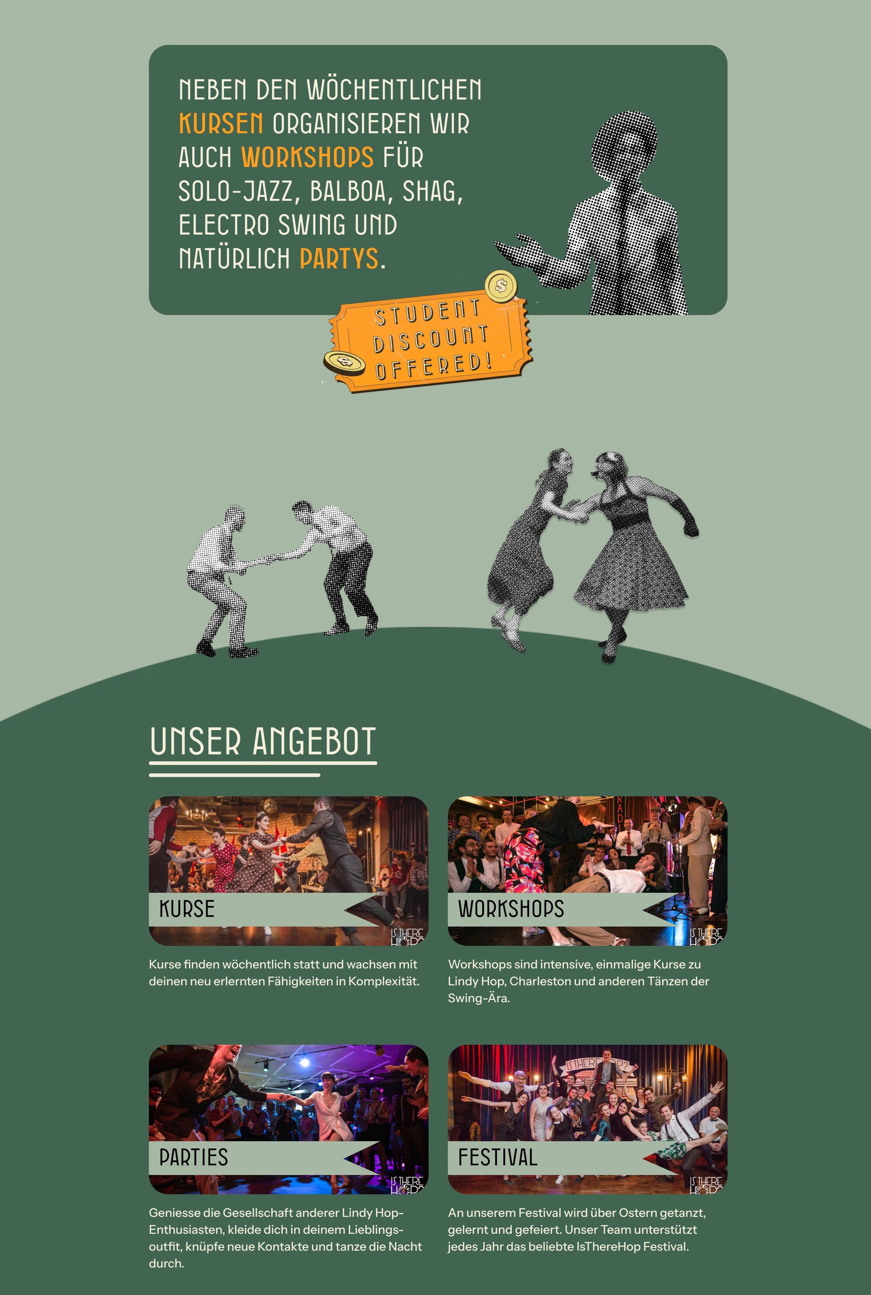 Swing Productions Website